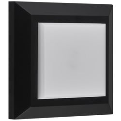 Fantasia NOKI applique carree noire IP65 LED SMD 3W