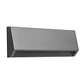 Fantasia KITO aplique gris de exterior, LED SMD integrado 3,8W, 490 lúmenes, 3000K, IP65, 220 x 80 x 36 mm