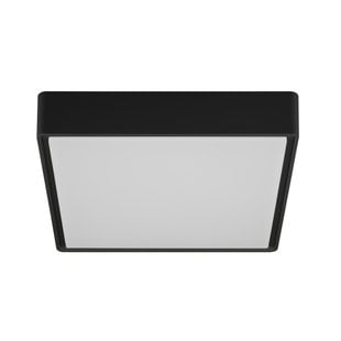 Fantasia GOA plafón o aplique cuadrado negro IP65 LED
