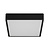 Fantasia Fantasia GOA plafonnier ou applique carré noir IP65 LED
