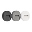 Fantasia SIBO LED aplique de pared exterior, redondo 135mm, IP65, 2,8W / 310 lúmenes, 3000K blanco cálido, cover negro/blanco/gris
