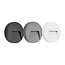 Fantasia SIBO LED buitenwandlamp, rond model 135mm, IP65, 2,8W / 310 lumen, 3000K warm wit, cover in zwart, wit of grijs