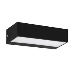 Fantasia Logan LED Außenwandleuchte schwarz IP65 950 Lumen