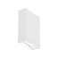 Fantasia ORION I white wall light, light up and down, IP65 rated, 570 lumen, 3000 kelvin