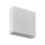 Aplique de pared ancho plano fino blanco arriba y abajo IP65 5.7W