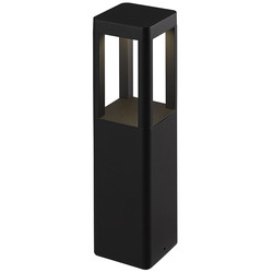 Fantasia Tuva baliza de jardín negra 350mm 7W COB LED IP65