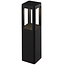 Fantasia Fantasia Tuva tuinpaal, zwart aluminium 350mm, 7W COB LED 595 lumen 3000K, IP65 buiten