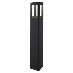 Fantasia poteau de jardin noir 65 cm avec LED 7W IP65