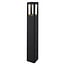 Fantasia Tuva garden pole 65 cm black with integrated LED 7W, 595 lumens, 3000K and IP65 for outdoor use