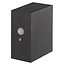 Fantasia Ragnar zwarte solar buitenwandlamp met bewegingssensor, IP65, CREE LED 2W 3000K