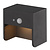 Handsome wall light of 2 Watt with solar panel and sensor