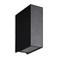 Fantasia BAKU LED-Außenwandleuchte schwarz, Licht oben und unten, IP54, 3000K, 93x44x125mm