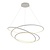 Fantasia BOA spiraal LED hanglamp wit Ø900mm dimbaar