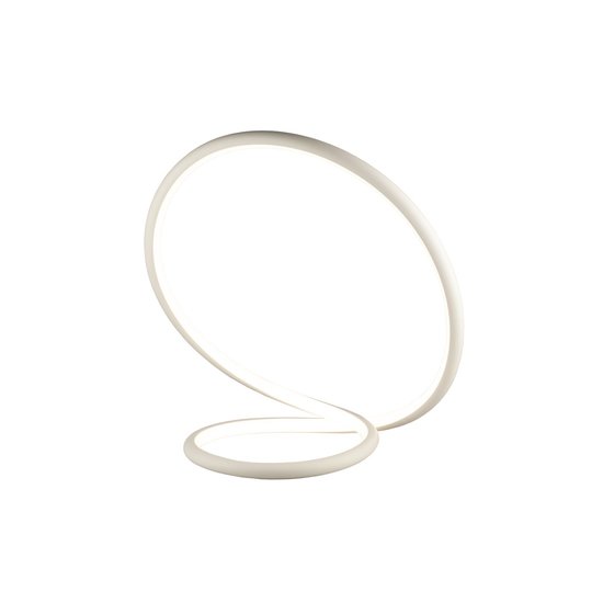 Lampe de table design élégante blanche 25W 33 cm x 34 cm