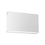 White powerful wall lamp for outdoor IP65 ultra flat 1340 lumens