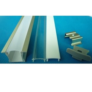 LED profile built-in 1m long 12mm wide with plexi 11mm high
