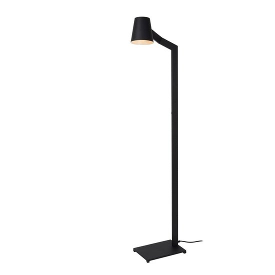 Practical and stylish black reading lamp E14