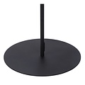 Brass floor lamp with round shade E27 diameter 30cm