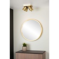 Foco de techo LED Dim to Warm GU10 4x5W oro mate/latón