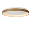 Warm round gold/brass ceiling lamp 48 cm dimmable 38W