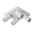 Ceiling spotlight white with tubes 4x5w dim to warm for bathroom IP44