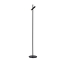 Lampe de lecture design noire cylindre tubulaire 6W