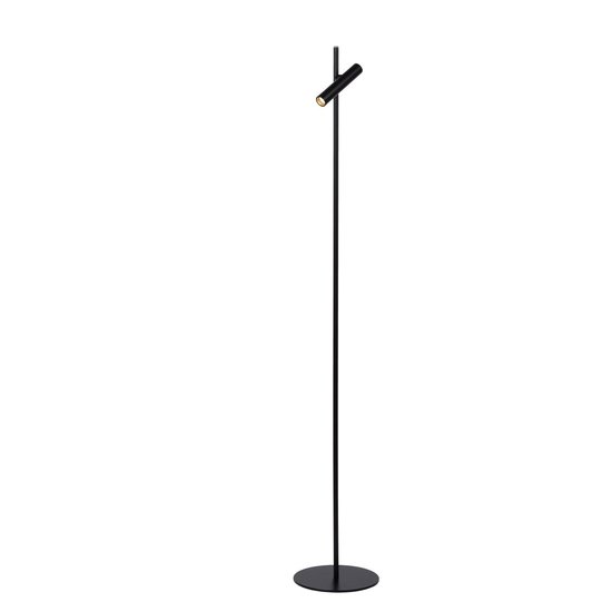 Lampe de lecture design noire cylindre tubulaire 6W