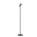 Lampe de lecture design noire cylindre tubulaire 6W