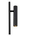 Design black reading lamp 6W tubular cylinder