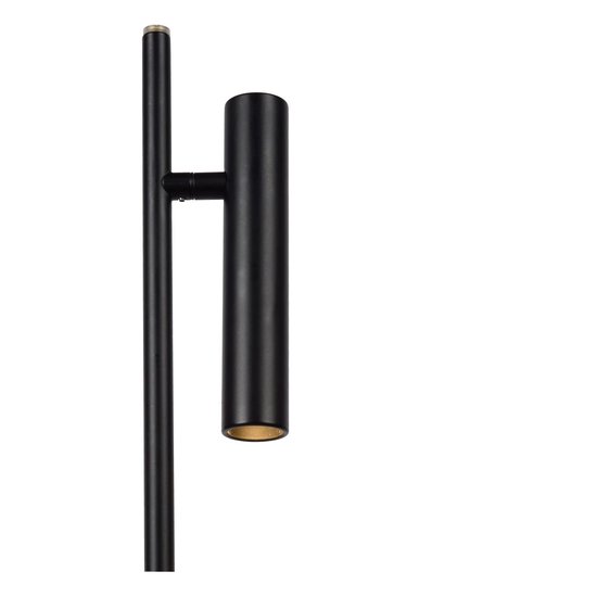 Lampe de lecture design noire cylindre tubulaire 6W