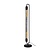 Industrial cylindrical black floor lamp 2xE27 long lamp