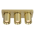 Spot de plafond LED en laiton avec 3 tubes réglables pour chauffer