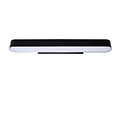 Powerful narrow black wall lamp for bathroom 9 Watt