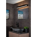 Powerful narrow black wall lamp for bathroom 9 Watt