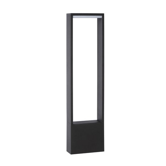 Elegant anthracite pedestal lamp for the garden 10W