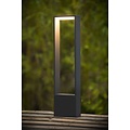 Elegant anthracite pedestal lamp for the garden 10W