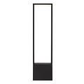 Elegant anthracite pedestal lamp for the garden 10W