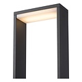 Elegant anthracite pedestal lamp for the garden 10W