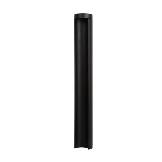 Tubular black outdoor garden post 9 cm LED 1x9W IP54