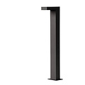 Design black garden pole with powerful LED