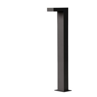 Design black garden pole with powerful LED