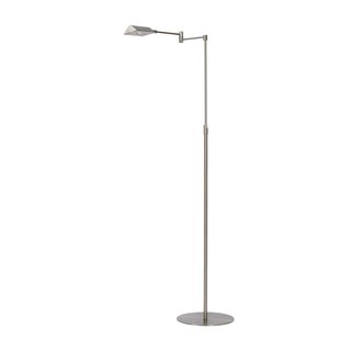 Matt chrome retro reading lamp dimmable 9W 3000K