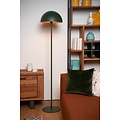 Lámpara de pie verde con oro 35 cm E27 pantalla media esfera