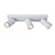 Spot de plafond long blanc étanche LED Dim to warm GU10 3x5W