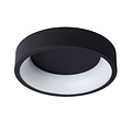 Plafón pequeño LED Ø 30 cm 20W negro