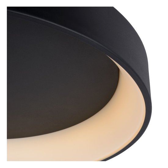 Small ceiling lamp LED Ø 30 cm 20W black