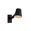 Black beautiful Scandinavian wall lamp 1xE14