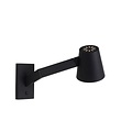 Black beautiful Scandinavian wall lamp 1xE14