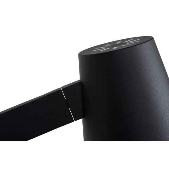 Precioso aplique escandinavo negro 1xE14
