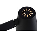 Zwarte prachtige scandinavische wandlamp 1xE14